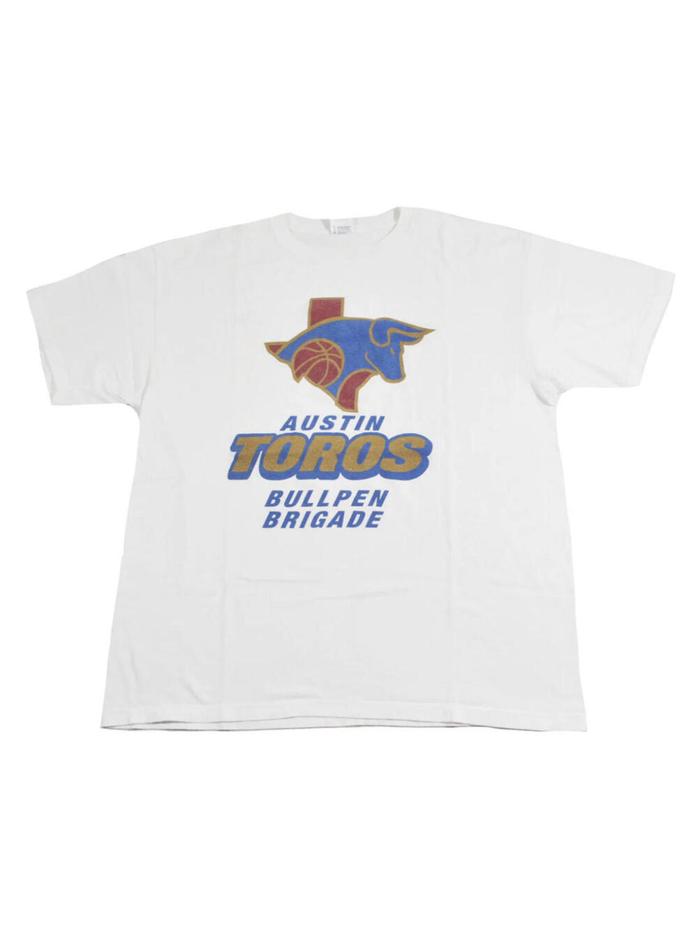 Vintage San Antonio Spurs Austin Toros NBA Basketball White Shirt Size X-Large